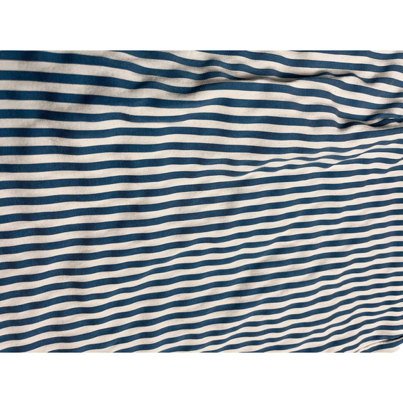 ASOS Blue White Striped Button Down Skirt Size 16 - Picture 5 of 5
